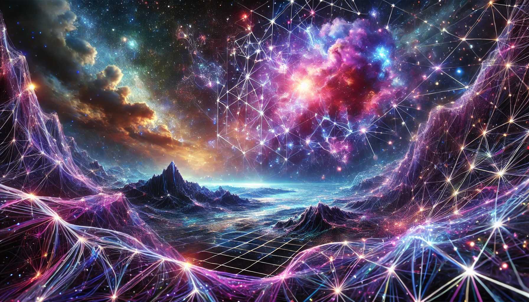 Could it be that our minds are more intricately woven into the universe than we ever thought possible? (Image source: TheoristMind, generated by DALL·E AI)