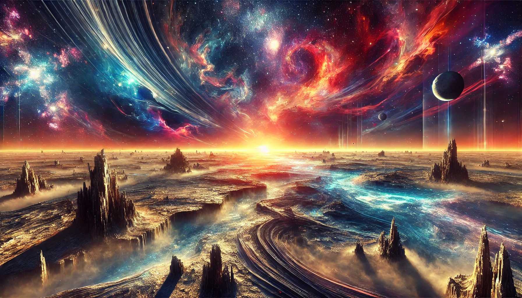 If reality doesn’t rely on observation, how do we define what is "real"? (Image: TheoristMind, generated by DALL·E AI)