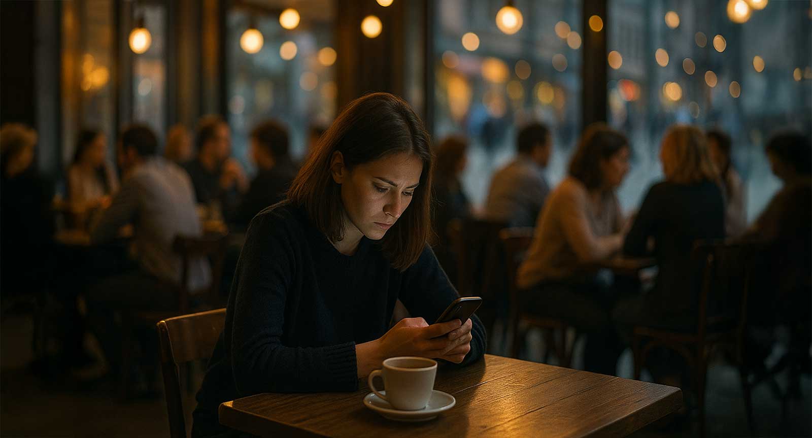 In a world of constant digital connection, moments of authentic presence become revolutionary acts — inviting us to rediscover what it truly means to be with others. (generated image via DALL·E)