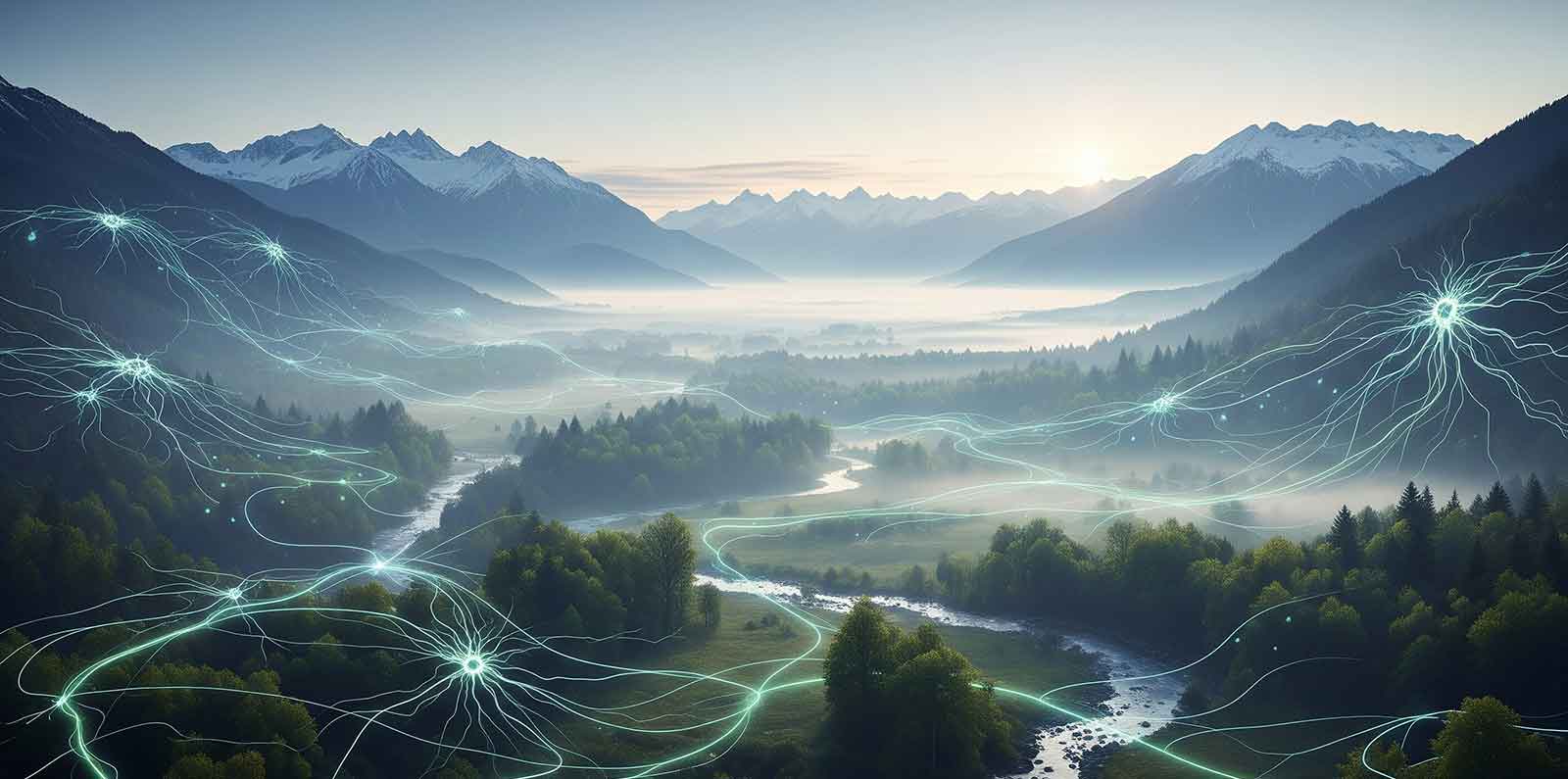 The mind’s new frontier — a visual metaphor for how genetic engineering may reshape our free will, individuality, and what it means to be human (generated image via Gemini).